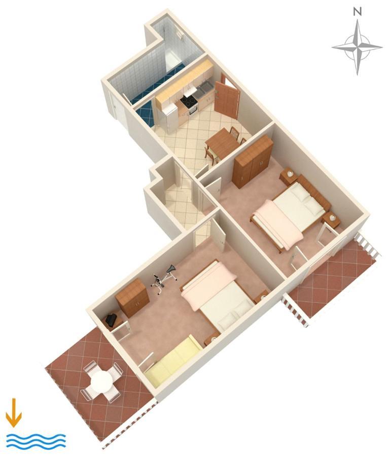 Apartments With A Parking Space Zavalatica, Korcula - 4453 المظهر الخارجي الصورة