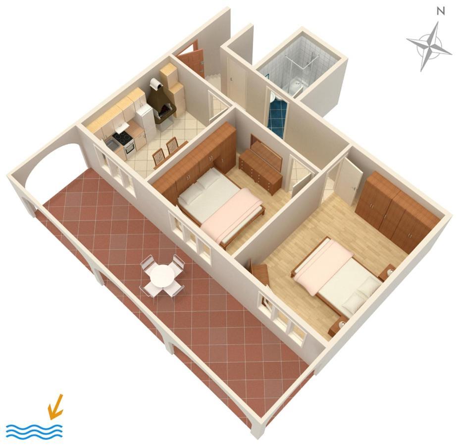 Apartments With A Parking Space Zavalatica, Korcula - 4453 المظهر الخارجي الصورة